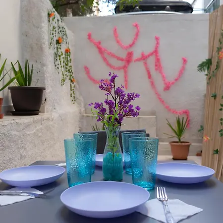 Apartment Moon Haven Near Acropolis With 100mbps Wifi