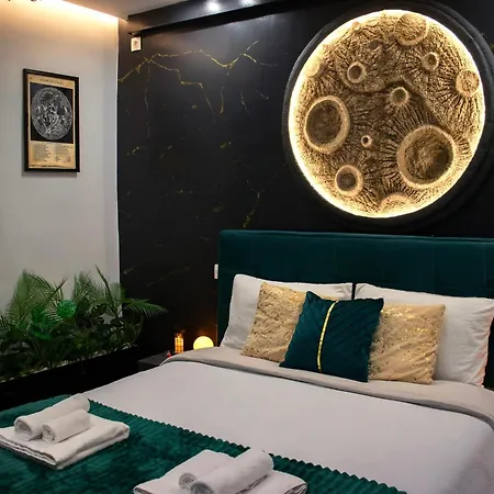 Apartment Moon Haven Near Acropolis With 100mbps Wifi